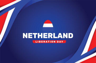 Netherland Liberation Day Background Design Nationalism