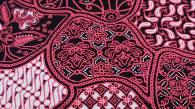 batik pattern from indonesia