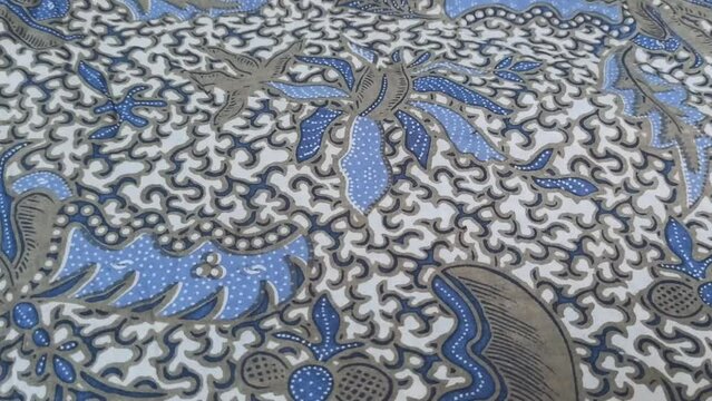 batik pattern from indonesia