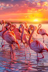 Exquisite Flamingos: The Fascinating One-Legged Phenomenon