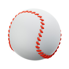 baseball 3d icon illustration
