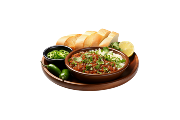 Pav Bhaji Counter on transparent background.