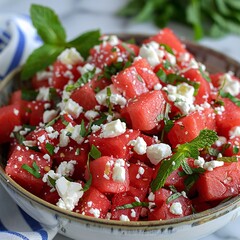 salad with feta cheese