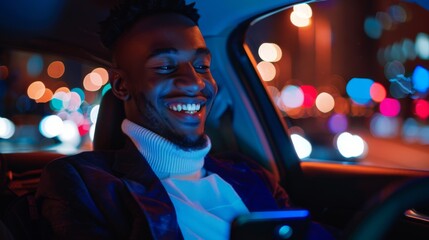 A Joyful Driver with Smartphone