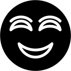 Vector Icon Happy, Happiness, Smiley, Emoji, Smileys, Emoticons