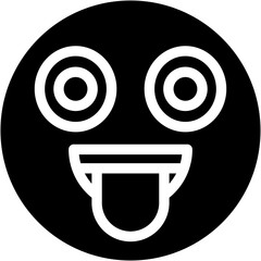 Vector Icon Tongue, Emoji, Smileys, Reaction, Feelings, Emotion