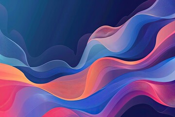 abstract background, Abstract wavy background with curves lines Concept of cover with dynamic effect Vector illustration for design