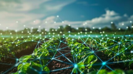 Agriculture benefits from AI, leveraging data-driven cultivation to optimize farming practices for better outcomes.