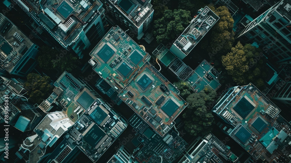 Aufkleber developing biodegradable electronics as a means to ensure sustainable tech and reduce e-waste.