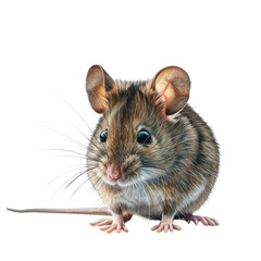 Mouse white background