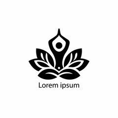 yoga logo design