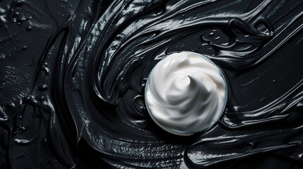 A detailed shot of a peptide-rich night cream, capturing its luxurious texture and the promise of overnight renewal