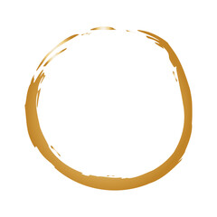 Collection hand drawn round shape. Sketch of circular doodles with a marker. Set of circular frames. Vector illustration on a isolation white background