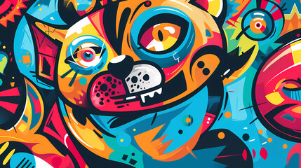 Electric Zoo An Abstract Artistic Explosion