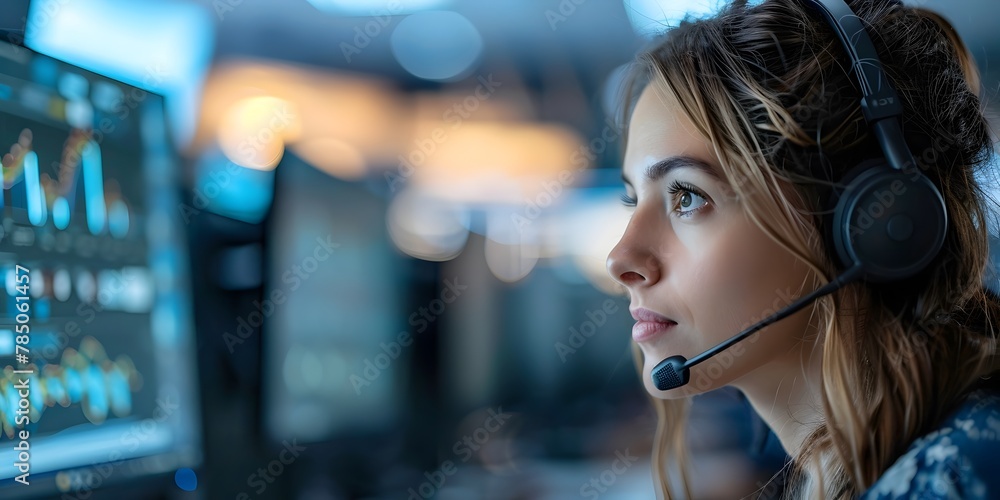 Poster customer service center utilizing cloud based software for efficient client information access and s