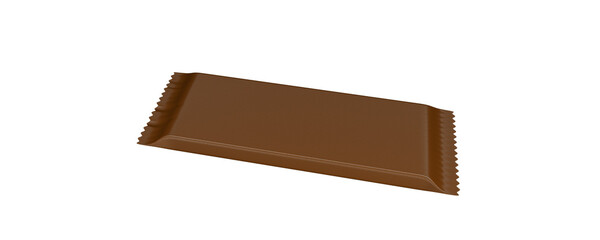 Bar Chocolate Packaging Mockup 3D Rendering