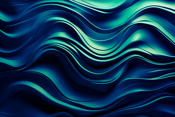 Texture, abstract blue petroleum background, desktop wallpaper, wavy background, generative IA