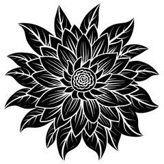    Flower vector illustration.
