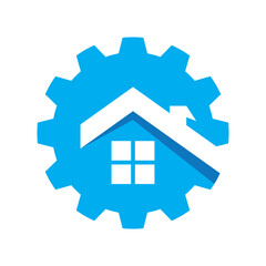 home repair and maintenance logo design