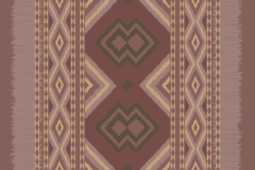 Fabric ethnic tribal pattern art. Ethnic ikat seamless pattern. American and Mexican style. Design for background, wallpaper, illustration, fabric, clothing, carpet, textile, batik, embroidery.