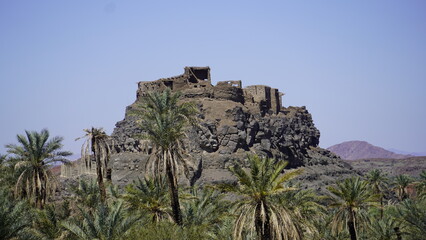 Obraz premium Khyber Fort , Heritage city in Khaiber, Madina, saudi arabia 