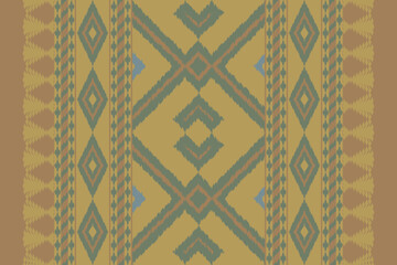 Fabric ethnic tribal pattern art. Ethnic ikat seamless pattern. American and Mexican style. Design for background, wallpaper, illustration, fabric, clothing, carpet, textile, batik, embroidery.
