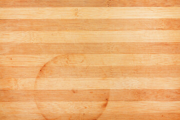 Texture of wooden chopping board as background