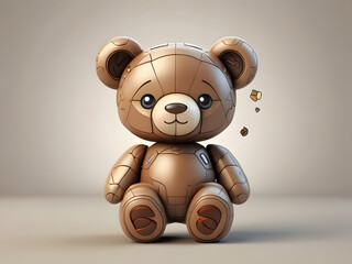 "Digital Hug: AI Teddy Bear Cartoon for Instagram Cuteness" "Techy Ted: Deformed Teddy Bear Character Inspired by AI" "Instagram Cub: Cute Teddy Bear Icon with a Modern Twist" "Byte-sized Bliss: 