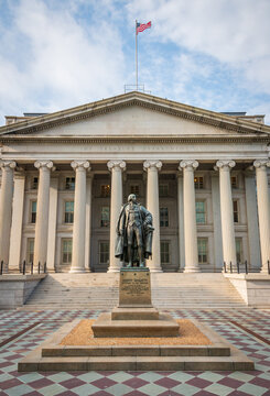 United States Department of the Treasury in Washington D.C.