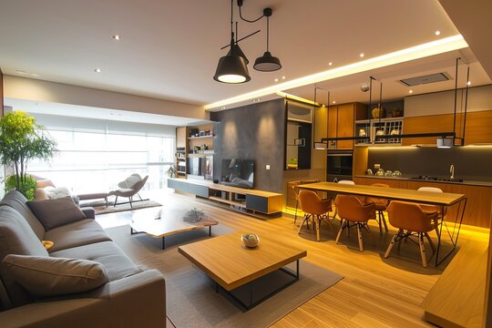 広々としたダイニングキッチン