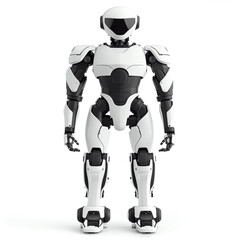 robot on white background