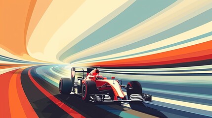 Formula 1 Illustration