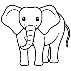 elephant vector illustration