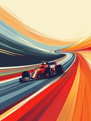 Formula 1 Illustration