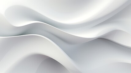 Abstract white wavy background texture