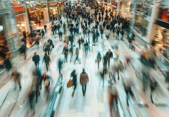 Analysis of trends in the retail sector and consumer behavior. This includes topics such as shopping habits, brand loyalty, purchase decisions, and retail technologies
 - obrazy, fototapety, plakaty