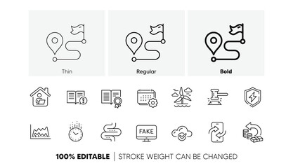 Diploma, Cloud computing and Intestine line icons. Pack of Judge hammer, Work home, Cash back icon. Facts, Windmill, Time pictogram. Calendar, Trade chart, Power safety. Fake news. Line icons. Vector