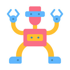 Humanoid Robots Icon