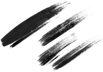 墨による筆描き素材　速・動イメージ