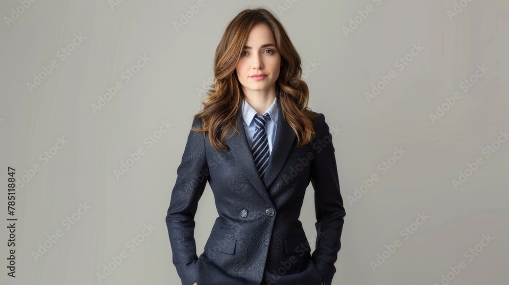 Canvas Prints a professional woman in suit