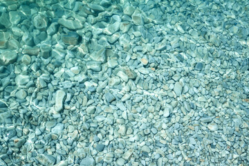Clear water of Black sea