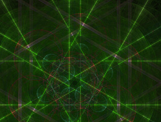 Imaginatory fractal abstract background Image