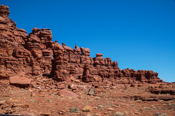 Chicken corners route near Moab, Utah