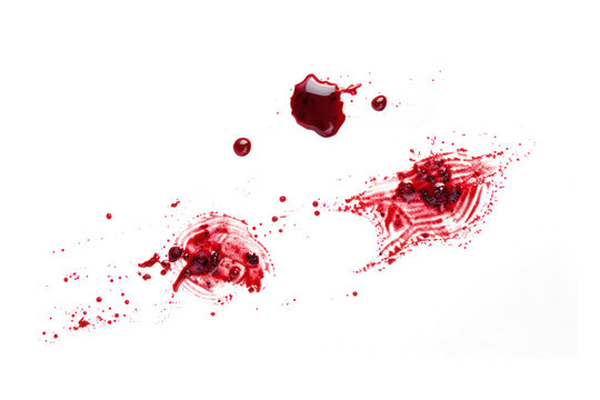 blood stains cut out isolated, blood drops cut-out clipping path PNG
