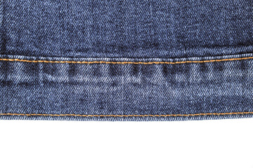 Blue jeans texture background.