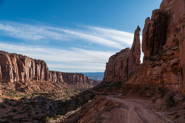 Long Canyon Road near Moab, Utah