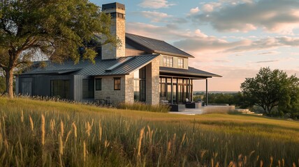 Obraz premium Countryside Serenity