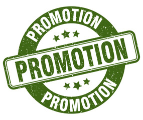 promotion stamp. promotion label. round grunge sign