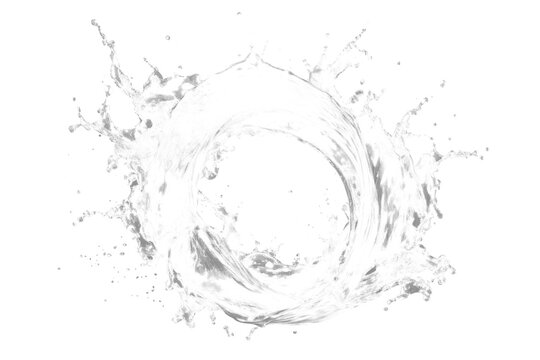 PNG ring of water effect, transparent background AI generated image by rawpixel