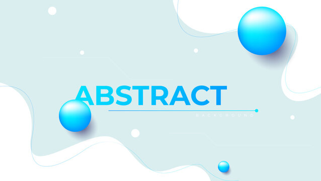 abstract white blue fluid background. geometric composition wallpaper. vector illustration